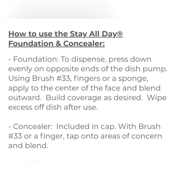 NIB🔥12 Hour Stila 2in1 "Stay All Day" Foundation & Concealer❤️‍🔥Medium - Picture 9 of 12